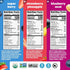 Pack (24 Pack) Noka Superfood Smoothie - Variety with Strawberry Pineapple, Super Berry, & Berry Acai, Healthy Snack