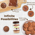Betty Lou's 100% Organic Chocolate Peanut Butter Powder, Gluten Free, Vegan, Low Calorie, 6.35 Oz