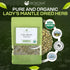 1.76 oz Biokoma Organic Lady's Mantle Herb - Loose Herbal Tea Alchemilla Vulgaris - USDA Organic Leaves - Resealable