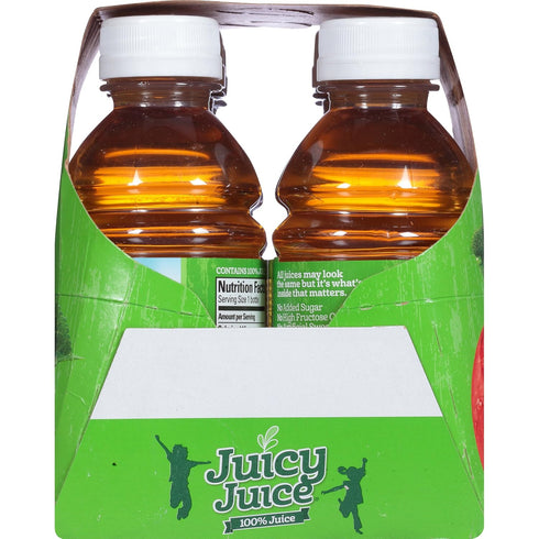 10 6 (Pack 4) Juicy Juice Apple, Ounce, Bottles
