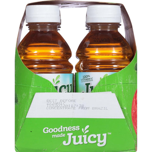 10 6 (Pack 4) Juicy Juice Apple, Ounce, Bottles