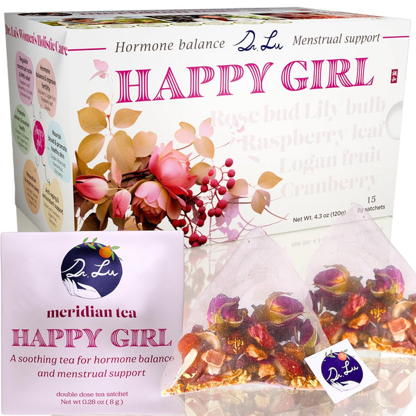 Dr. Lu's Happy Girl Tea | 100% Natural Herbal Tea for Hormone