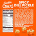 4.8 Oz Goldfish Crisps Spicy Dill Pickle Baked Chip Crackers, Bag
