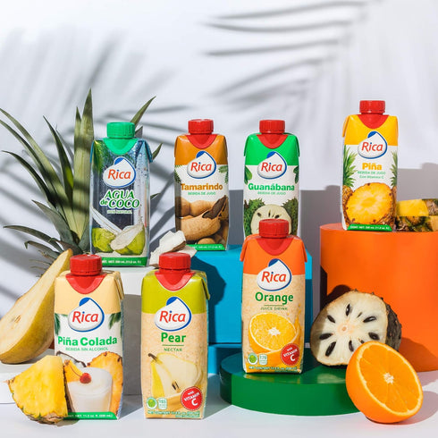 RICA 330 ML (12 Pack) Passion Fruit Juice Drink