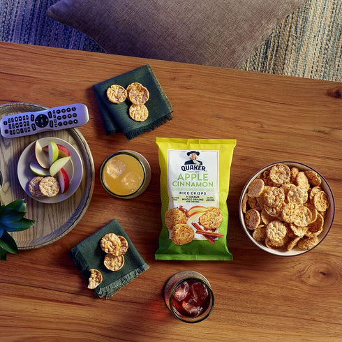 6 Pack, 12 Count Quaker Rice Crisps, Flavor Variety