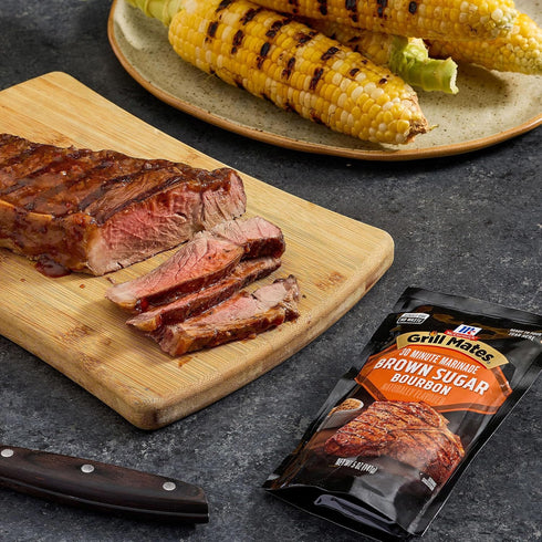 30 5 oz McCormick Grill Mates Brown Sugar Bourbon Minute Marinade