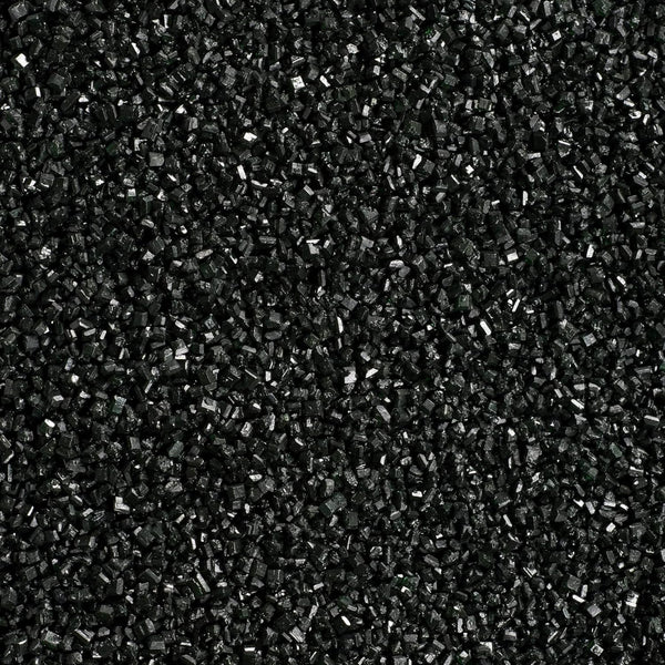 DecoPac Sanding Sugar | Black Edible Sugar Sprinkles | 33oz | Edible