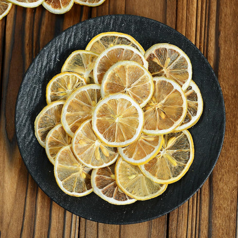 Dried Lemon Slices,3oz/85g, Dehydrated Fruit Slices For Cocktails,100% Natural No Additives No