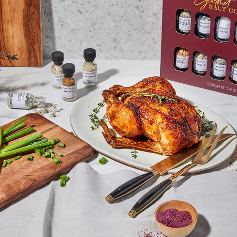 Set, Set 18 Thoughtfully Gourmet, Gourmet Salt Sampler Collection Gift Vegan and Vegetarian, Uniquely Flavored