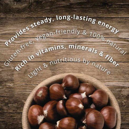 1LBS Premium Italian Chestnuts - Fresh, Large Size, Easy to Peel, Hand-Picked, Farm Fresh, All Natural, Gluten-Free