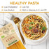 8.8 oz Pack 2 Morelli Organic Gluten Free Linguine Pasta Made With Corn - Vegan Corn Noodles, Imported Organic Pasta