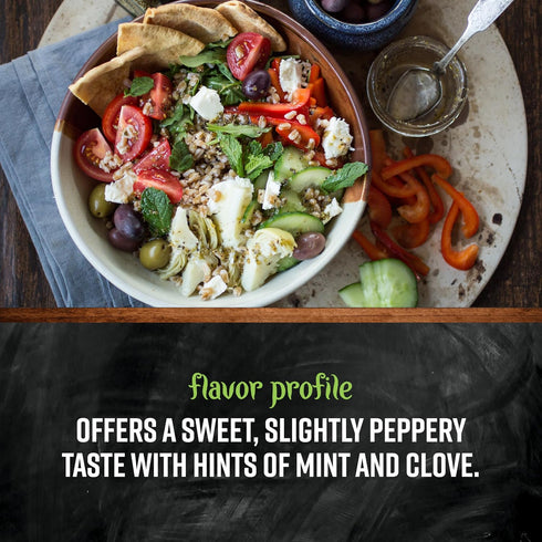 1-Pound Frontier Co-op Sweet Basil Leaf, Bulk, Popular on Pizza & DIY Body Care As An Essential Oil, Kosher