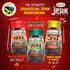 Pack Grace Jamaican Jerk Seasoning Paste Variety - Honey, Mild & Hot Jerk Seasoning Jamaican Style - Caribbean Jerk