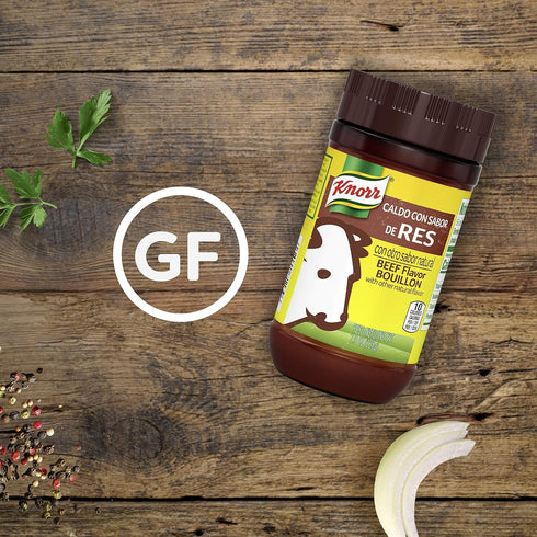 7.9 oz Knorr Beef Flavor Bouillon Granulated For Sauces, Soups and Stews Fat and Cholesterol Free