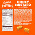 8 (Pack 4) Goldfish Honey Mustard Seasoned Pretzels, Ounce Bag