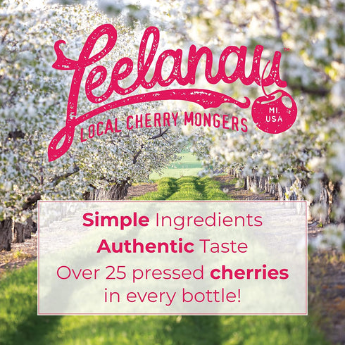 Leelanau 16 oz (Pack 12) Cherry Sweet Iced Tea, fl