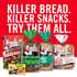 21 8 Count Dave's Killer Bread Whole Grains & Seeds Burger Buns, Organic Hamburger Buns