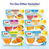 Dole Fruit Bowls No Sugar Added Snacks, Diced Peaches 4oz, Gluten & Dairy Free, Bulk Lunch Snacks for Kids & Adults