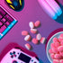 Gummy 4.25 (Pack 12) Trolli Strawberry Puffs, Sour Worms Candy, Ounce Bags