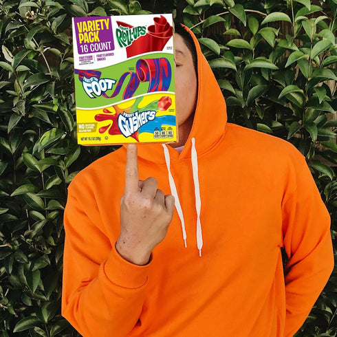 Pack, 16 10.2 oz Fruit Roll-Ups, Fruit by the Foot and Gushers Fruit Flavored Snacks Variety Gluten Free, Pouches