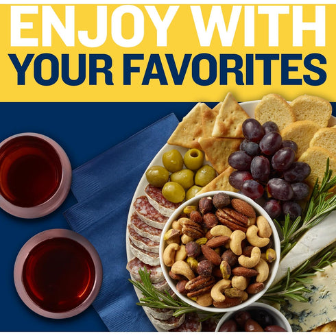 15.25oz PLANTERS Deluxe Mixed Nuts, Cashews, Almonds, Brazil Nuts Mix, Pistachios, Pecans, Lightly Salted, Snacks