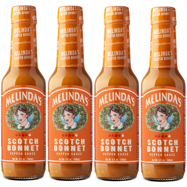 Melindas Scotch Bonnet Hot Sauce - Gourmet Scotch Bonnet Pepper Sauce -