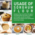 2 100% Jiva Organics Organic Sorghum Flour Pound Bag - Jowar Flour, Natural & Non-GMO