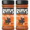Rufus Teague Spicy Meat Rub, 2 Pack, Premium Barbecue Seasoning & Dry