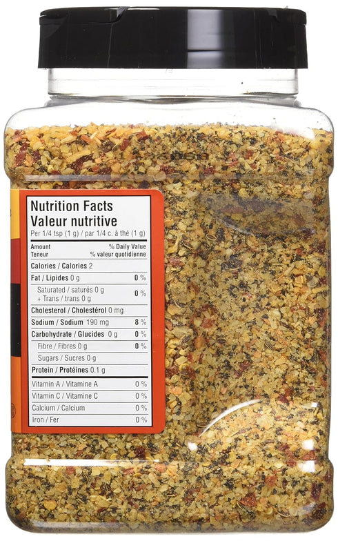 The Keg Steakhouse Steak Seasoning, Gluten Free No MSG Added - 1.1kg | 38.8oz (Imported from Canada)