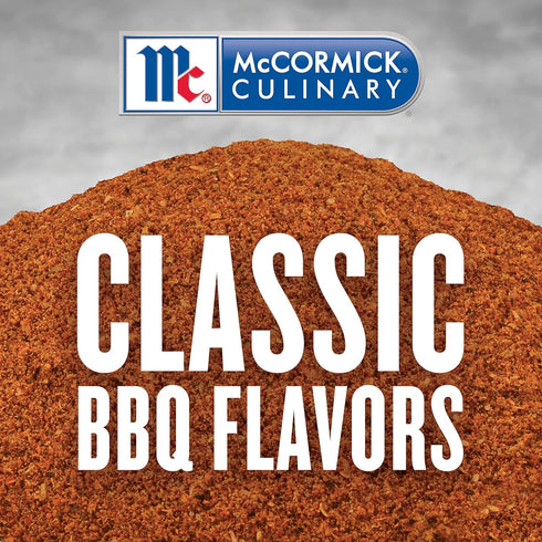 18 oz 18 McCormick Culinary Barbecue Spice, - One Ounce Container of BBQ Dry Rub Seasoning Blend, Perfect for Ribs