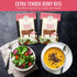Premium Aufschnitt Products (2 Pack, Aufschnitt Jerky Bits Bites, Healthy Snacks Made of Beef and Chicken, High Protein