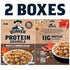 18oz (2 Pack) Quaker Protein Granola Breakfast Cereal, Maple Brown Sugar, Boxes