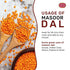 Spicy World 4 Masoor Dal Pound Bag - Split Red Lentils Dry - All Natural, Pure, Vegan - Resealable Bag by