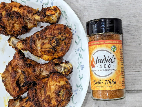 India's BBQ 3-Pack Indias BBQ Flavors of India | Tikka Masala, Mustard Fish Masala, Achari Masala | Authentic Indian