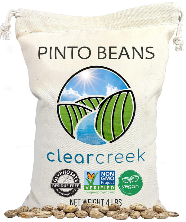 Palouse Brand Certified Glyphosate Residue Free Pinto Beans | 4 lbs |