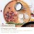 16 oz Fresh & Wild | Chestnut Flour | Finely Ground Dried Chestnuts | Gluten-Free Artisan Flour For Baking | Healthy
