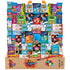 Foxy Fane 60-Count Holiday Gift Box - Assortment of 60 Healthy Snacks