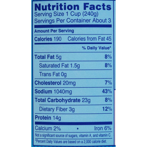 24 oz (Pack 12) 14g Sweet Sue Chicken & Dumplings, Can of - Protein per Serving - Made from Scratch Soup Recipe, Ready