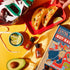 Set, Set 12 Thoughtfully Gourmet, Luchador Hot Sauce Book Gift Flavors Include Smoky Bourbon, Habanero, Garlic Del