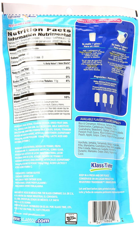 Klass Coconut Drink Mix by - Refreshing Beverage Option