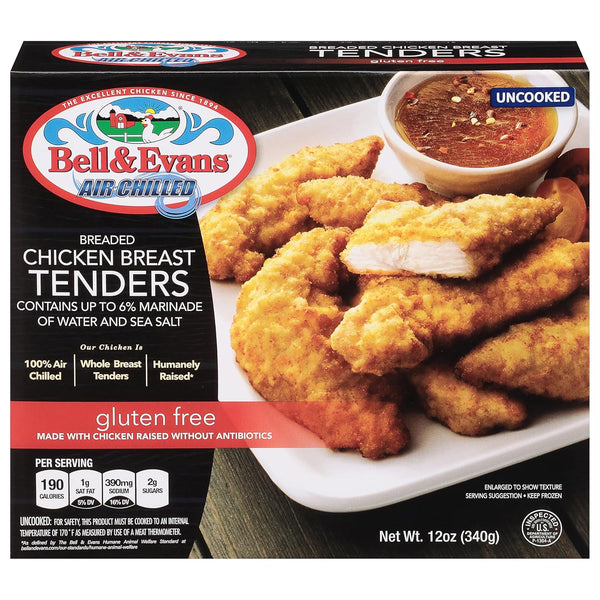 Bell & Evans Gluten-Free Breaded Chicken Breast Tenders, 12 OZ
