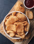 4 4 oz Rib Rack Pork Rinds, Barbecue - x
