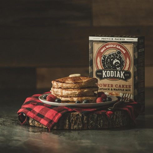 20 Oz, (Pack 6) Kodiak Cakes Protein Pancake Power Cakes, Flapjack and Waffle Baking Mix, Buttermilk