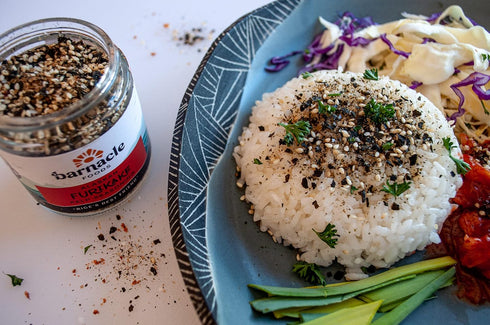 2.5 oz. 2 Pack Barnacle Foods Furikake Kelp Seasoning | | Japanese Inspired Rice Seasoning | Seaweed Seasoning