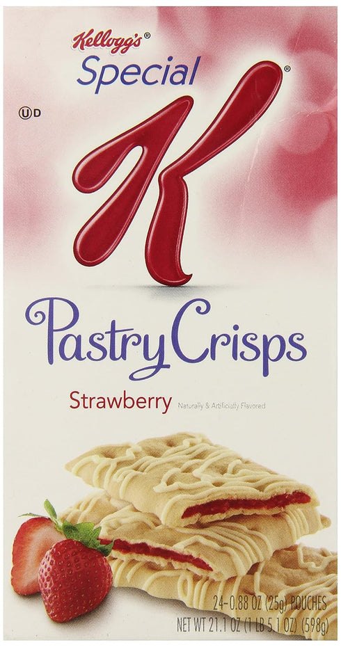 Kellogg's Special K 21.1 Pastry Crisps Cereal, Strawberry, Ounce