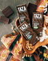 95% Pack 2.5 oz (4 count), Taza Chocolate Organic Wicked Dark Dark Bar Variety Bundle, Vegan