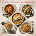 100% 32oz (2 lb) Golden Whole Wheat Orzo Pasta - Non GMO & Vegan - All Natural Rice-shaped Pasta in Bronze Cut - Made