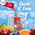 4 Count (Pack 12), Total-48 Count Packets Crystal Light Sugar-Free Fruit Punch Low Calories Powdered Drink Mix