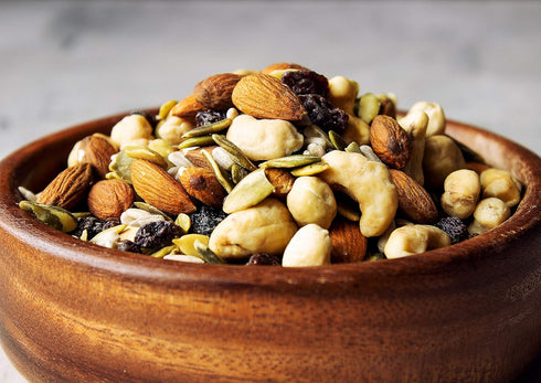 8 Food to Live Organic Raw Seeds, Nuts and Raisins Mix, Ounces Raw, Non-GMO Trail Mix Contains Almonds, Cashews