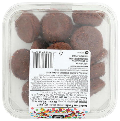 365 by Whole Foods Market 11.3 oz, Frozen , Two-Bite Chocolate Brownies